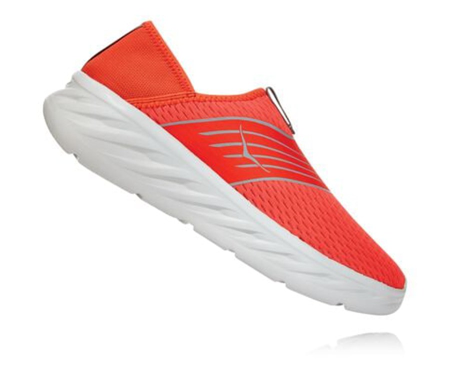 Hoka One One Sandalet Erkek Kırmızı - Ora Recovery - YH3195280